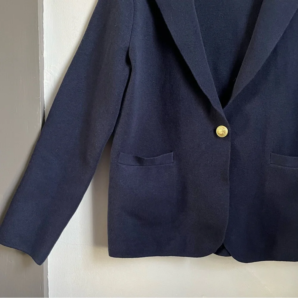 J Crew Camille Shrunken Sweater-Blazer